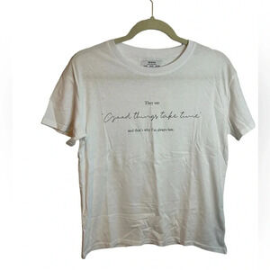 NWT BERSHKA WOMENS GRAPHIC TEE